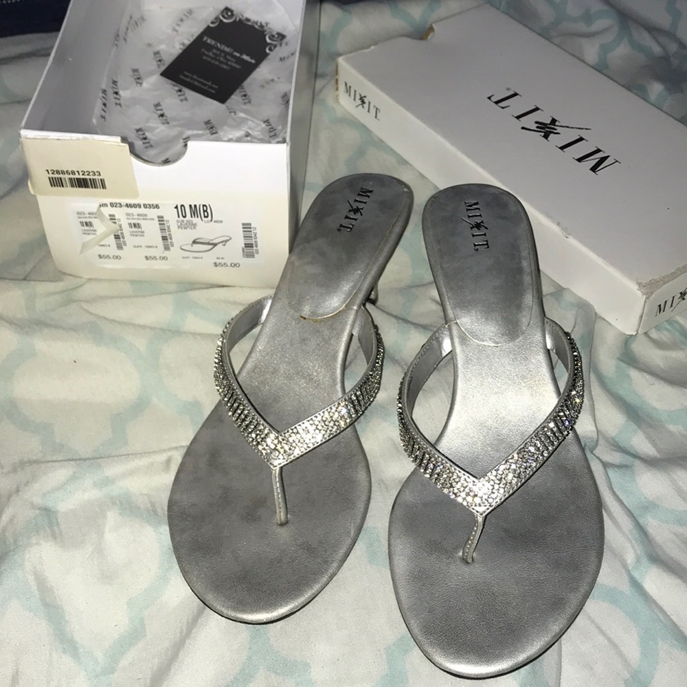 Mix It Sliver Heels